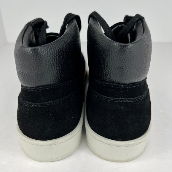 Mens Moretti MB321692 Black-02 Genuine Leather Lace Up High Size 10 D Sneakers - Picture 5 of 10